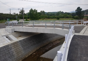 構造物部門実績：松ノ木橋(福岡県朝倉市)