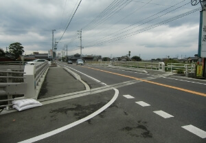 構造物部門実績：国道210号 竹重橋（福岡県うきは市）