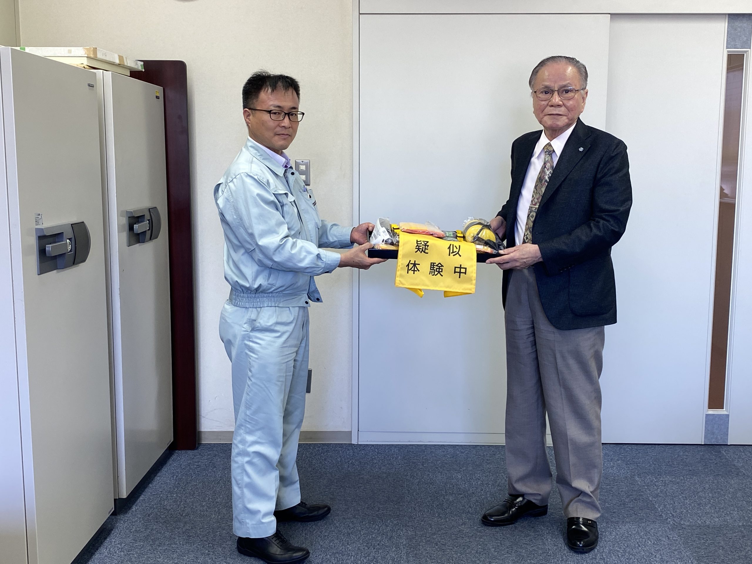 社会福祉協議会に物品寄贈いたしました